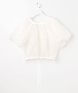  【GOLD LABEL】シアーリンクル ブラウス