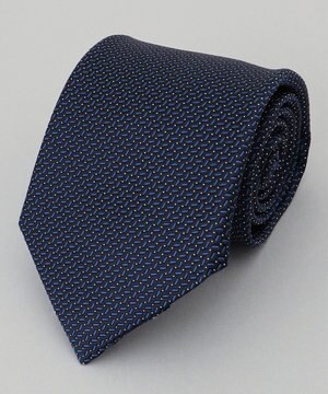  【日本製】西陣ネクタイ_ネイビー系