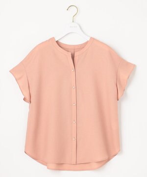  【美人百花6月号掲載】スムージーポリエステル ブラウス