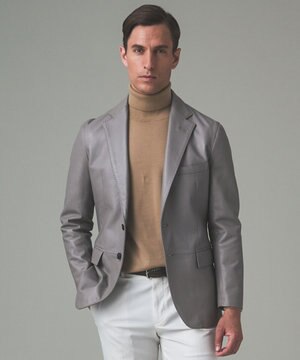  【24AW新作】シープレザー レザーテーラードジャケット