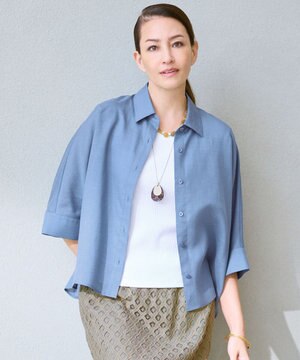 【カタログ掲載】ナチュラルリネン シャツ