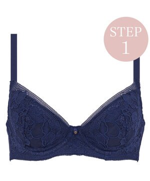  【BRADELIS New York / 育乳補整ブラ・STEP1 集める】ジャスミンステップ１ブラ24S1