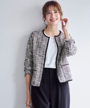  【2SET】ウォッシャブルジャケット × ブラウス セット