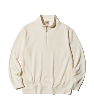  【J.PRESS PREMIUM JERSEY】ハーフジップ トレーナー
