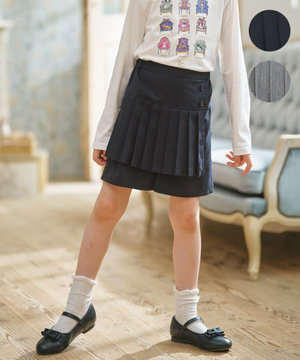 【150-160㎝】プリーツ ショートパンツ