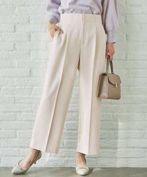  【WEB・一部店舗限定】褒めらレディワイド パンツ