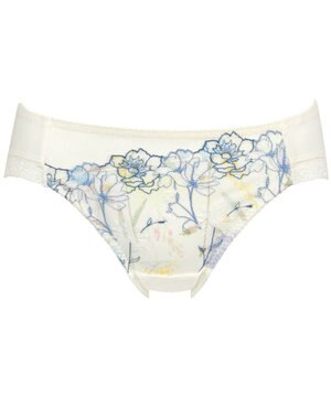  ショーツ　【ときはなつブラ】　KB2871とペア　身生地部は綿混素材　はきこみ丈あさめ　ウイング／ワコール　KF2371