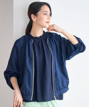  【新色追加・持ち運びに最適】メッシュ ブルゾン