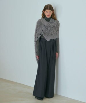  【ReNAVE・洗える】4タックワイドパンツ