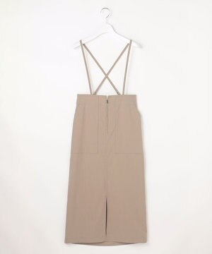  【2WAY】フロントジップタイト スカート