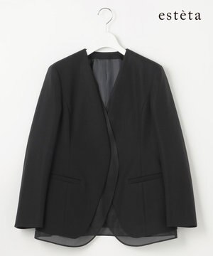  【エステータ】コットンダブルクロス ジャケット
