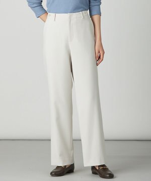  【WEB限定カラーあり】ツムギートflannel ストレート パンツ