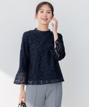 【23SS】ラッセルフラワーレースブラウス