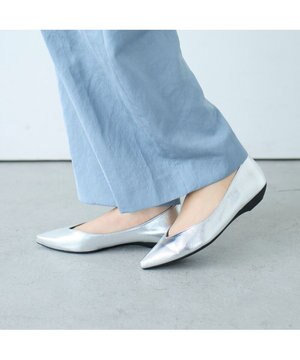  <carino>【レイン対応】プレーンパンプス