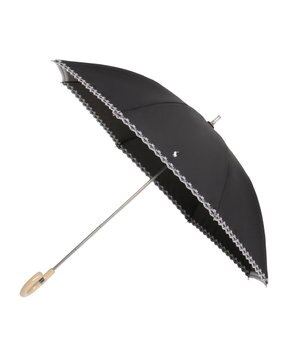  POLO RALPH LAUREN（ポロ ラルフローレン）晴雨兼用日傘 無地 刺繍 長傘 遮光率100％ 遮熱 UV