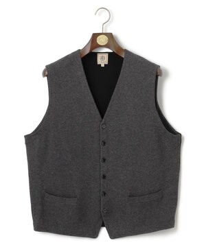  【KING SIZE】【ストレッチ性 / イージーケア】【FLEX YARN】ハイゲージニットベスト