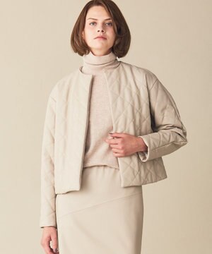 POISY / フェイクレザーブルゾン