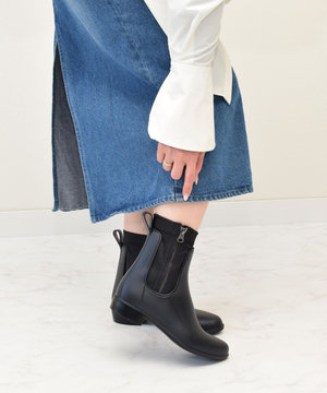 【Bridget Birkin】サイドジップレインブーツ