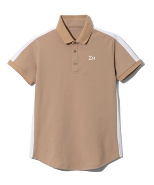  【吸汗速乾・UVケア】 鹿の子 ラウンドヘムポロシャツ ZHG-W4A 1a 82871 ゴルフウェア