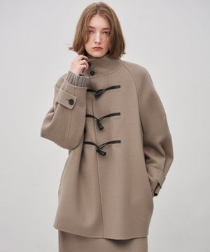  メルトンリバー ミドルダッフルコート