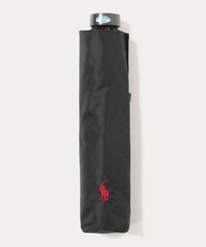  【遮光率100％/遮熱/UV/大寸/軽量】POLO RALPH LAUREN（ポロ ラルフローレン）晴雨兼用日傘  ポロポニー 無地 折りたたみ傘 大きめ