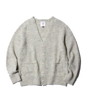  【J.PRESS ORIGINALS】BRITISH WOOL SHAGGYDOG CARDIGAN / JAPAN MADE