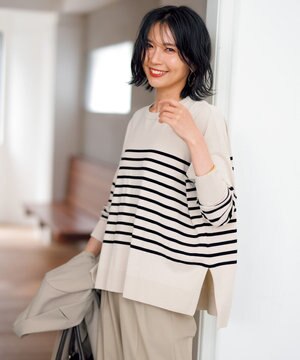  マイビューティニット クルーネック