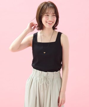  【新色追加】スクエアタンクトップ