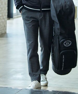  【MEN】ガンクラブチェックプリントパンツ