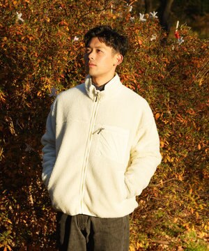  【UNISEX】ボアフリースジャケット（L・XLサイズ）