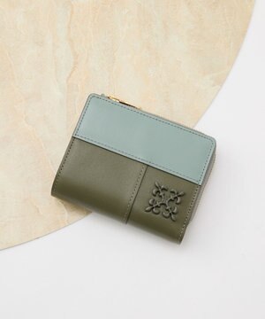  【2025AW新作】パッチワークハーフウォレット(SO-430)