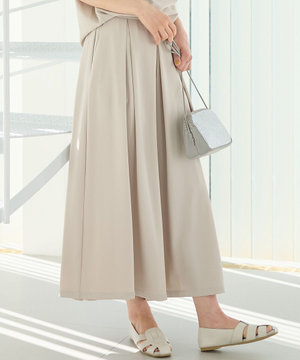 【吸水速乾/イージーケア/UVカット/接触冷感】さらさらDRYスカーチョ