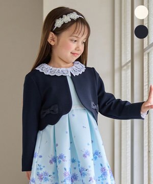  リボン ボレロジャケット