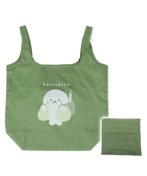  しろたん エコバッグ 《買いすぎた》 お買い物バッグ