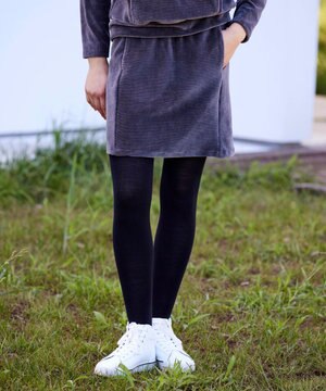  セットアップ対応【23Fondation/WOMEN】コーデュロイ スカート