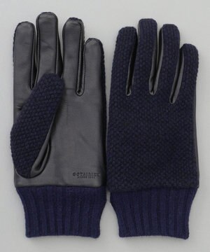  【スマホ対応】鹿の子ニット グローブ