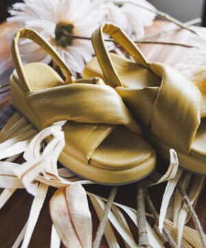  【BONTRE/ボントレ】パフィーストラップサンダル/40352-US