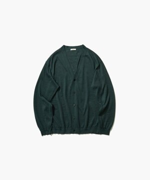 RAMIE CASHMERE | Vネックニットカーディガン - UNISEX
