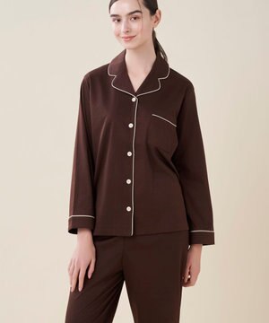  【綿100％】シルケットスムースパジャマ　MADE WITH LIBERTY FABRIC