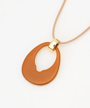  リバーシブルオーバル ネックレス