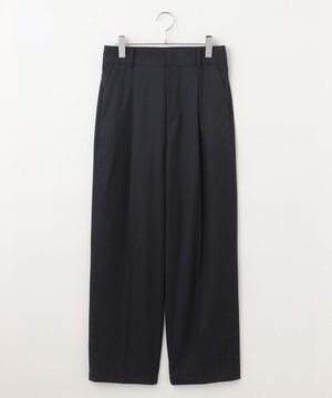  ウエスト調整可ワイドパンツ