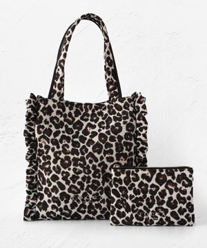  【ヨンア×大人百花×TOCCAコラボカラー有り】PRECIOUS WAVES BAG WITH POUCH ポーチ付きトートバッグ