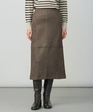  スエードダンボール スカート