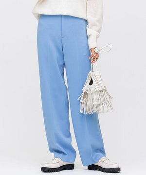 【CLASSY.掲載】トリアセダブルクロス ストレートパンツ