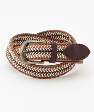  【伸びる】メランジメッシュコンビ ベルト