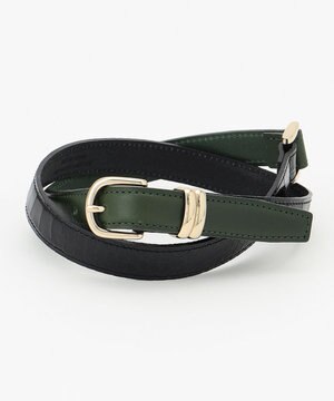 バイカラー ベルト