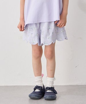  水陸両用 総柄 ショートパンツ