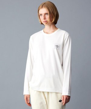  【吸水速乾/消臭性】デオドライ天竺 ロングスリーブ Tシャツ