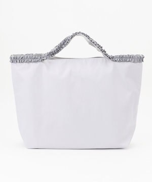  【PC・A4サイズ収納可】フリルハンドルトート