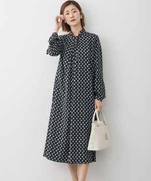  モダンアートプリント ワンピース